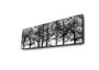 Wallity Lienzo Decorativo Iluminado con LED 30x90 cm Multicolor